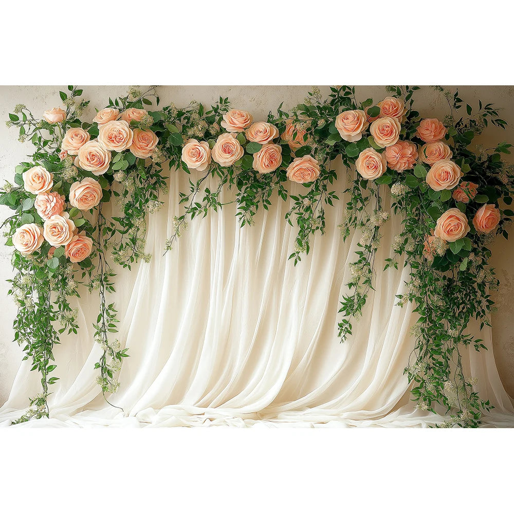 Bohemia Flower Backdrops Kids Woman Photography Child Baby Photocall Decors Camping Floral Wall Spring Backgrounds