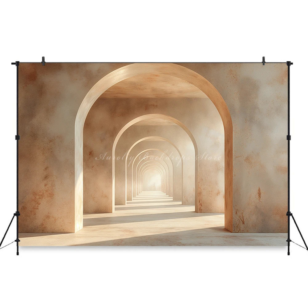 Retro Arch Door Photography Backdrop Kids Baby Portrait Photocall Decors Archway Brick Wall Child Adult Studio Backgrounds