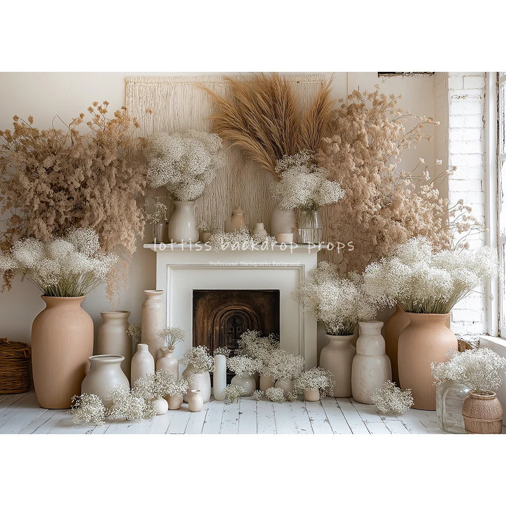 Bohemian Windows Backdrops Kids Woman Photography Child Baby Photocall Decors Plants Spring Retro Wall Backgrounds