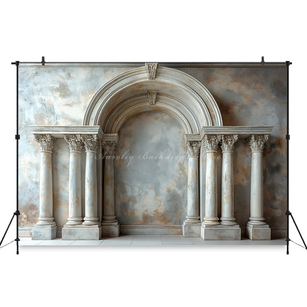 Retro Arch Door Photography Backdrop Kids Baby Portrait Photocall Decors Archway Brick Wall Child Adult Studio Backgrounds