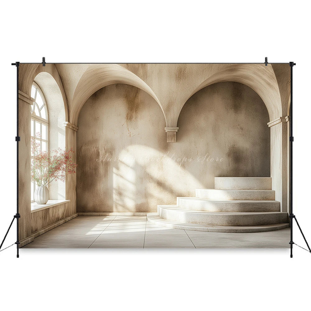 Retro Arch Door Photography Backdrop Kids Baby Portrait Photocall Decors Archway Brick Wall Child Adult Studio Backgrounds
