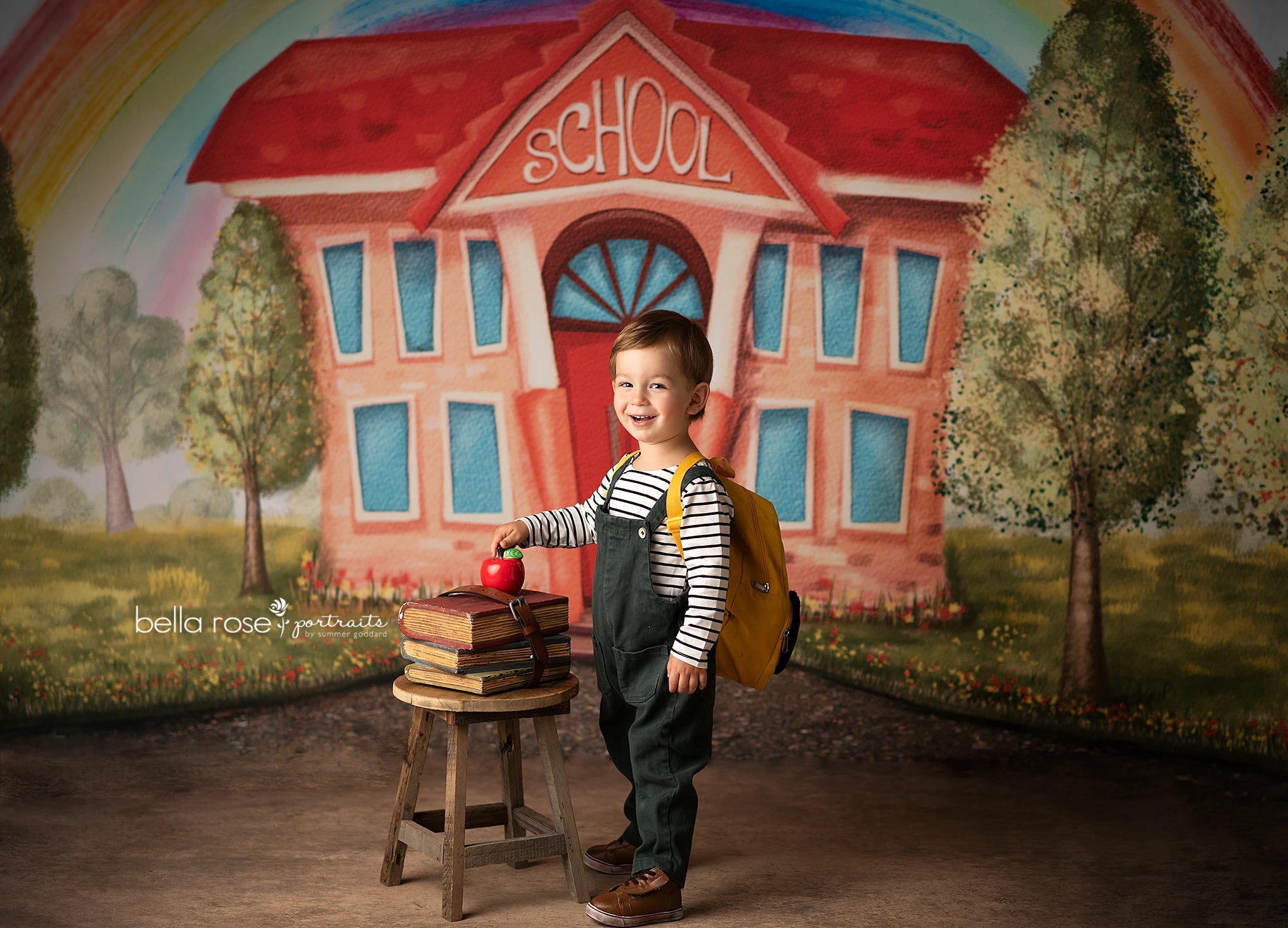 Back to School Photography Backdrop Kids Baby Cake Smash Photocall Decors Child Girls Photo Shoot Studio Backgrounds