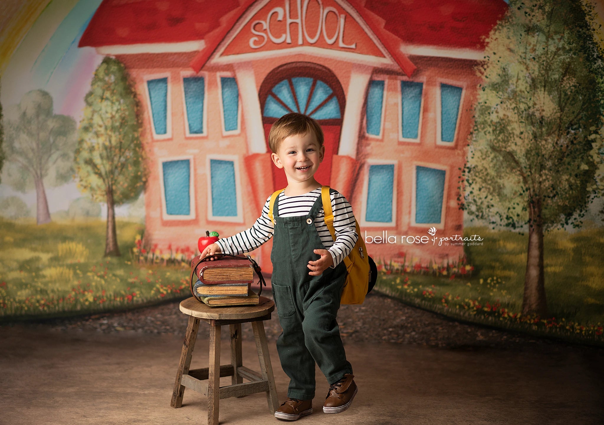 Back to School Photography Backdrop Kids Baby Cake Smash Photocall Decors Child Girls Photo Shoot Studio Backgrounds