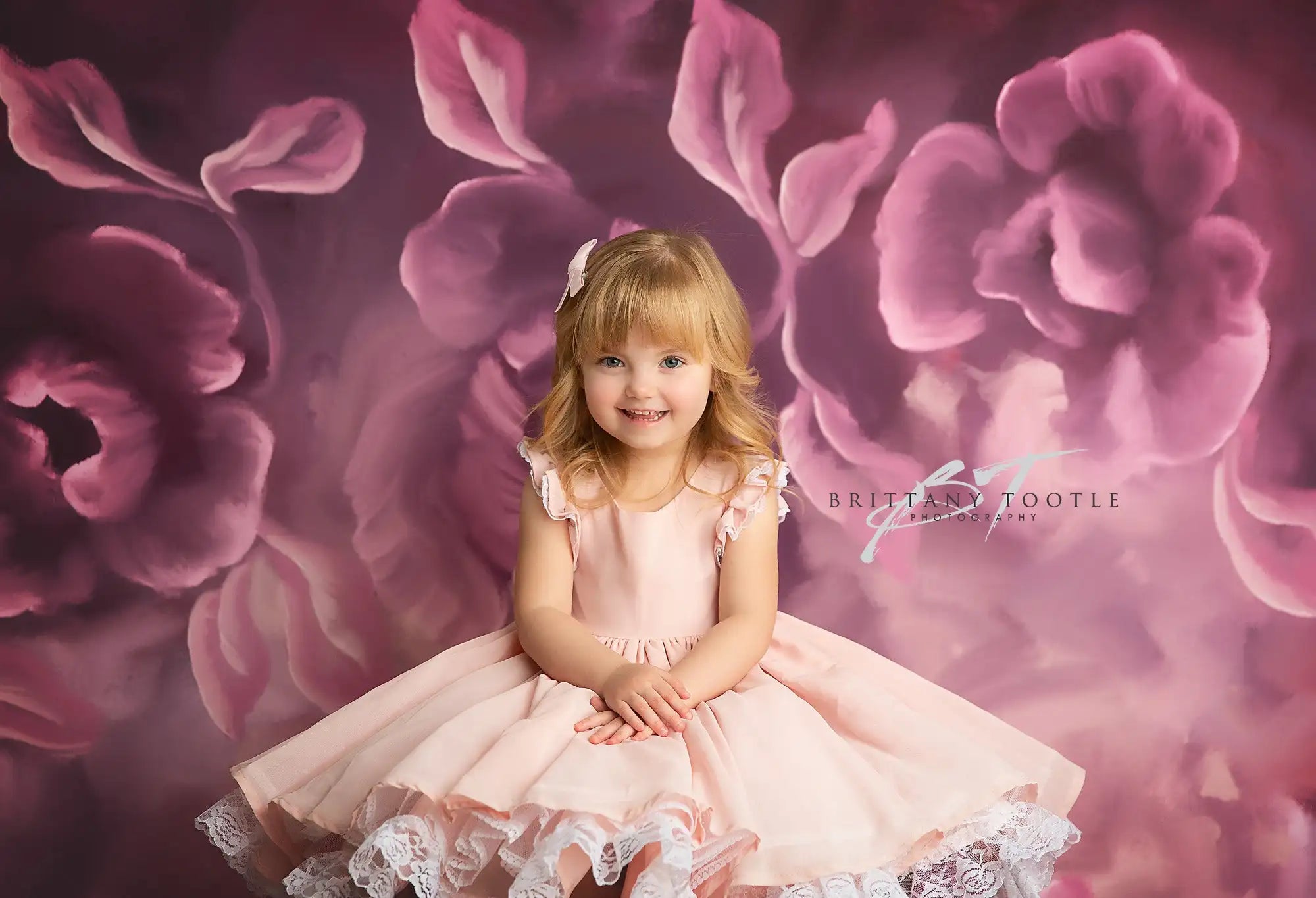Art Painting Flowers Photography Backdrop Kids Baby Portrait Photo Shoot Props Pregnant Woman Studio Backgrounds