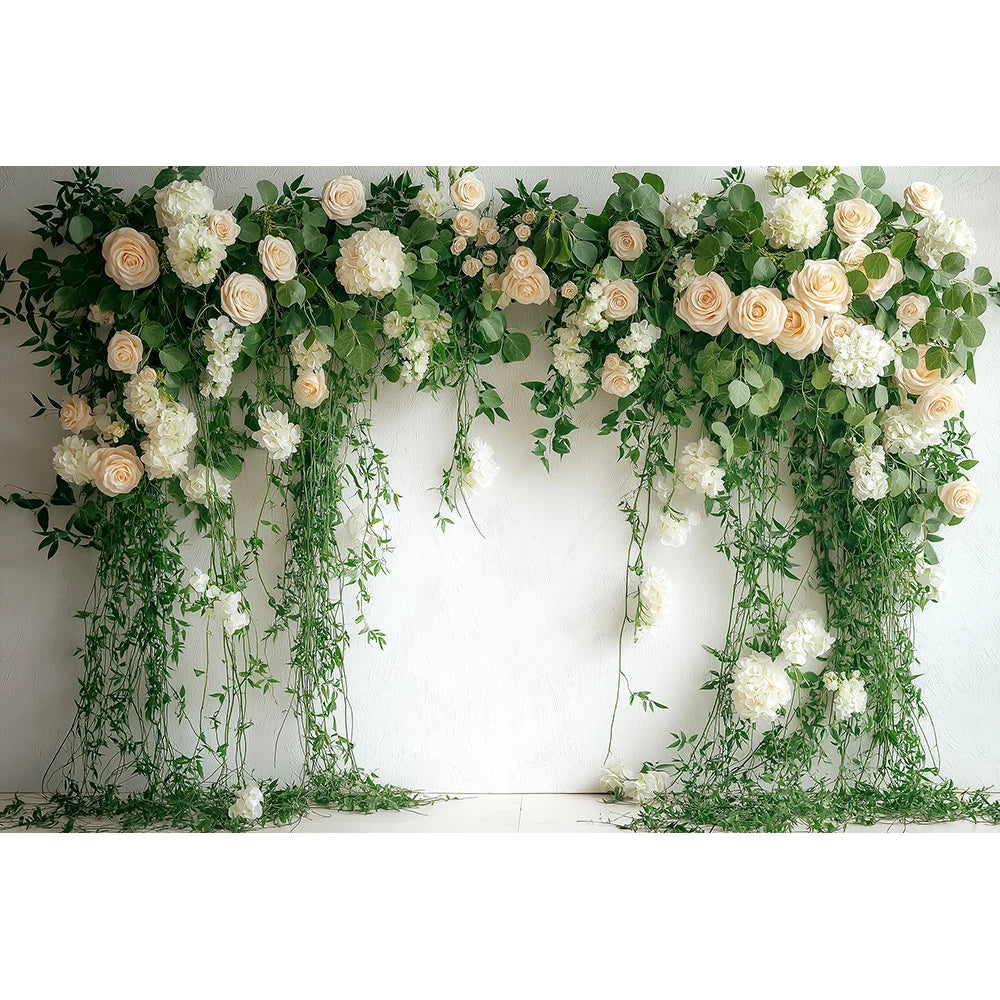 Bohemia Flower Backdrops Kids Woman Photography Child Baby Photocall Decors Camping Floral Wall Spring Backgrounds