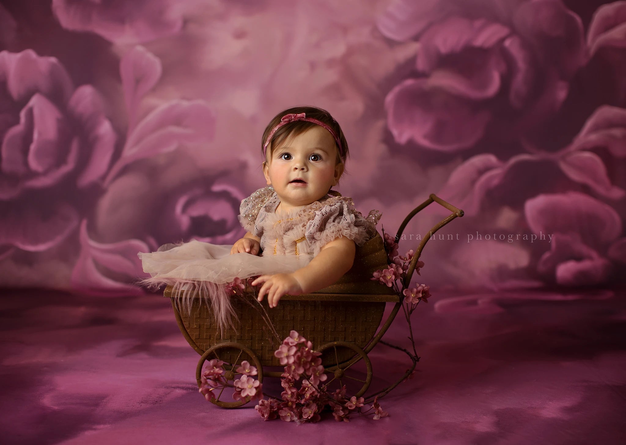 Art Painting Flowers Photography Backdrop Kids Baby Portrait Photo Shoot Props Pregnant Woman Studio Backgrounds