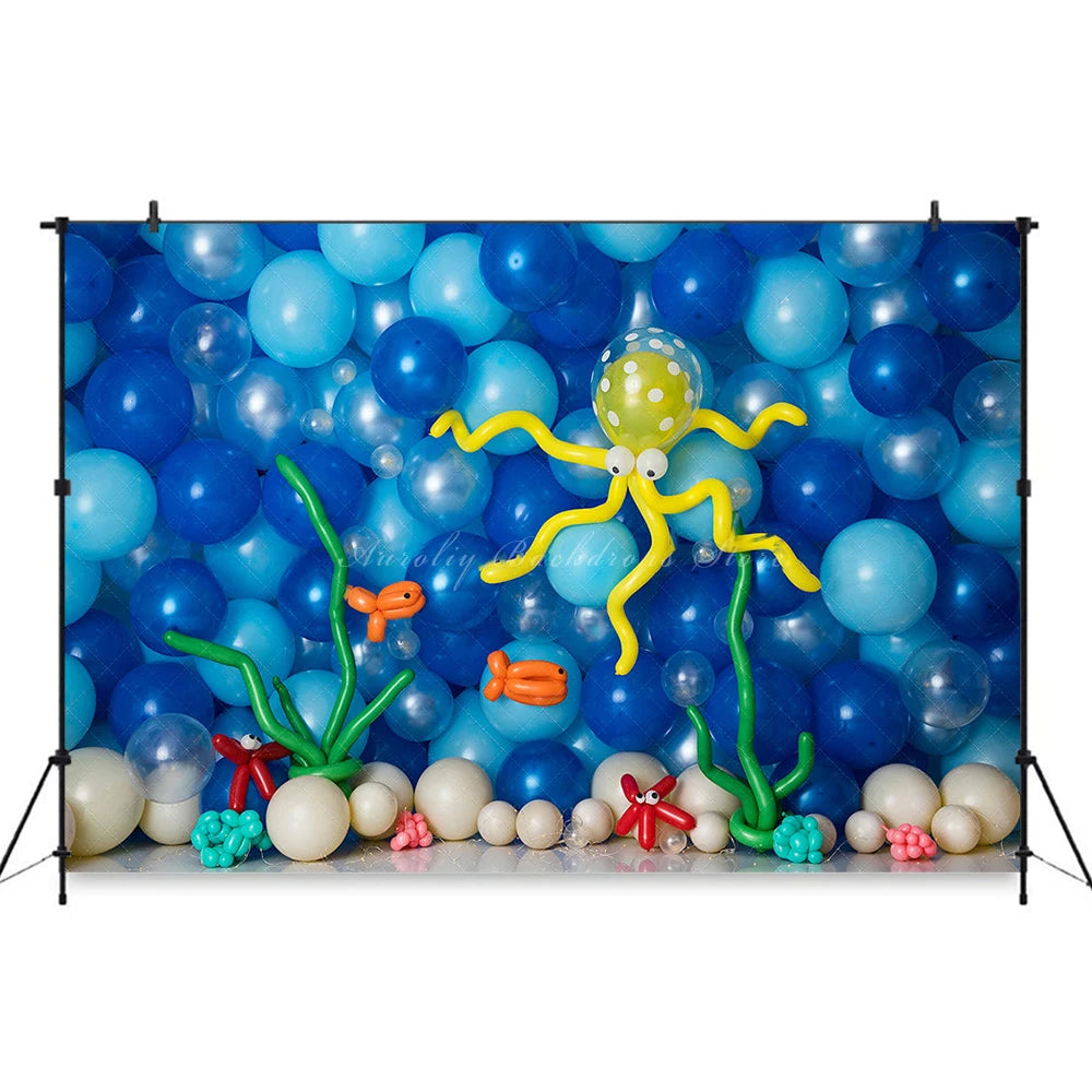 Pink Flamingo and Balloons Photography Backdrop Kids Baby Cake Smash Photocall Decors Child Girls Adult Birthday Backgrounds