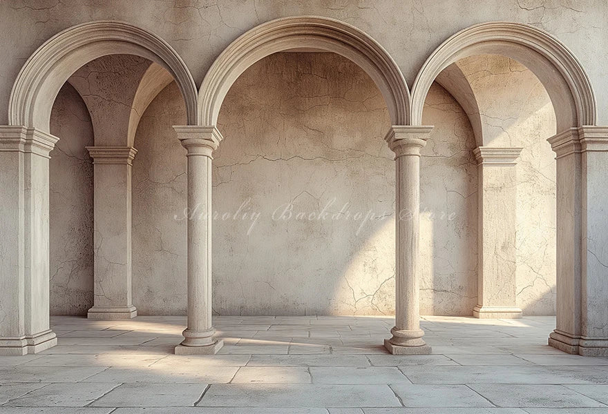 Retro Arch Door Photography Backdrop Kids Baby Portrait Photocall Decors Archway Brick Wall Child Adult Studio Backgrounds