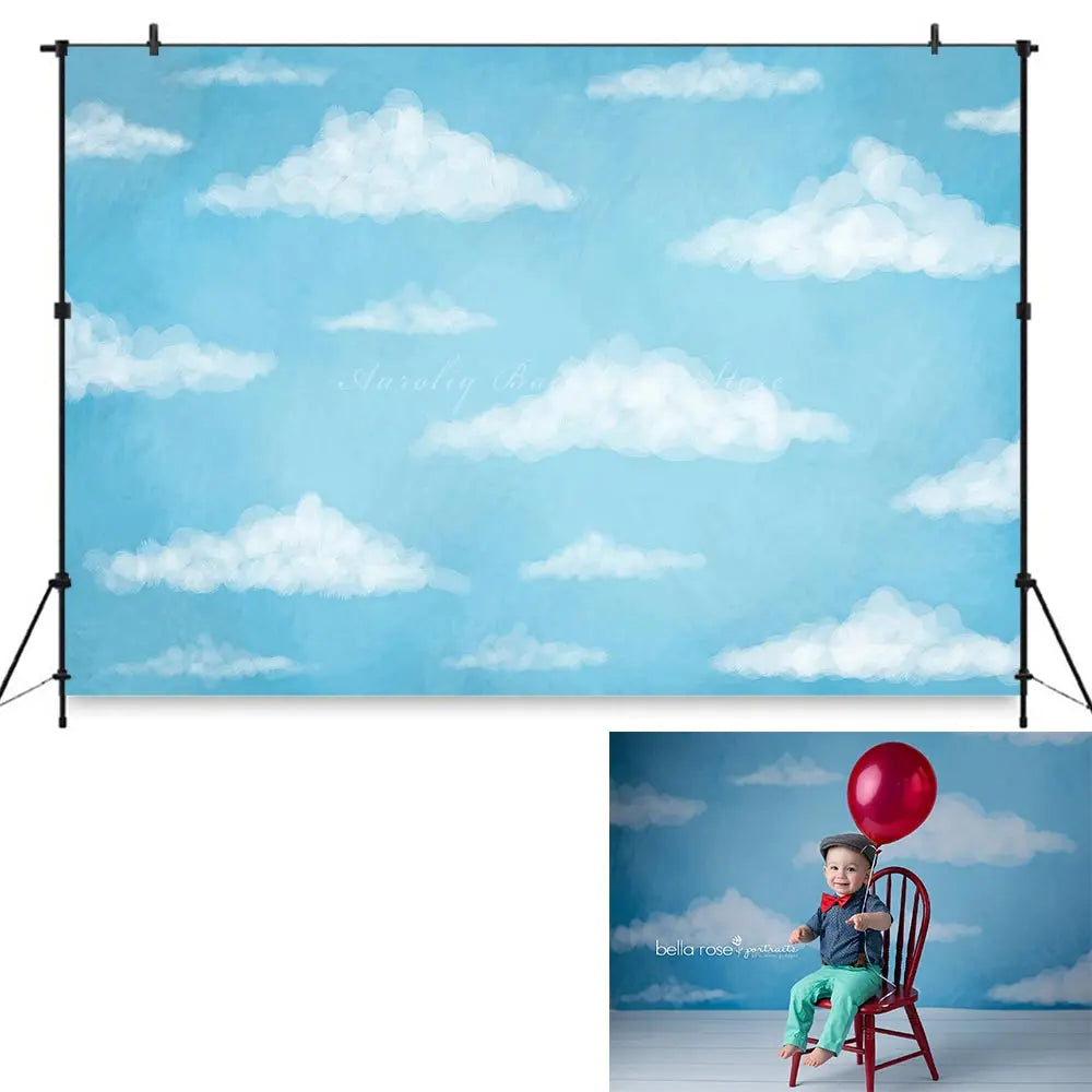 Sunshine Backdrop Kids Baby Cake Smash Photography Props Grassland Child Girls Adult Photo Shoot Backgrounds