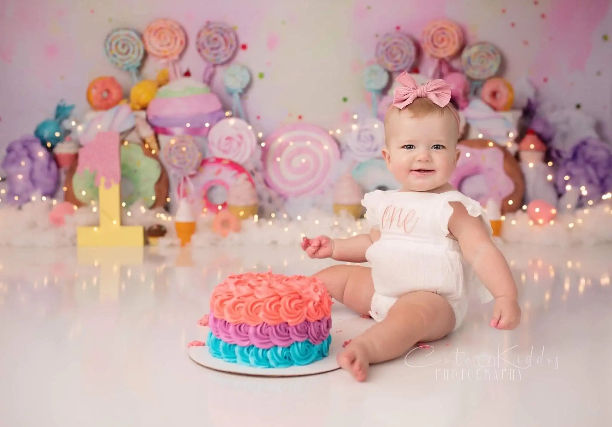 Candy Store Backdrops Kids Baby Cake Smash Photogrpahy Props For Photostudio Child Adult Photocall Background