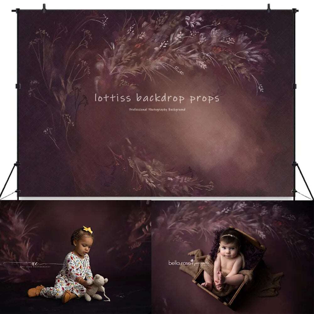 Art Floral Photography Backdrop Girls Adult Portrait Pregnant Woman Photocall Photostudio Children Baby Photostudio Background