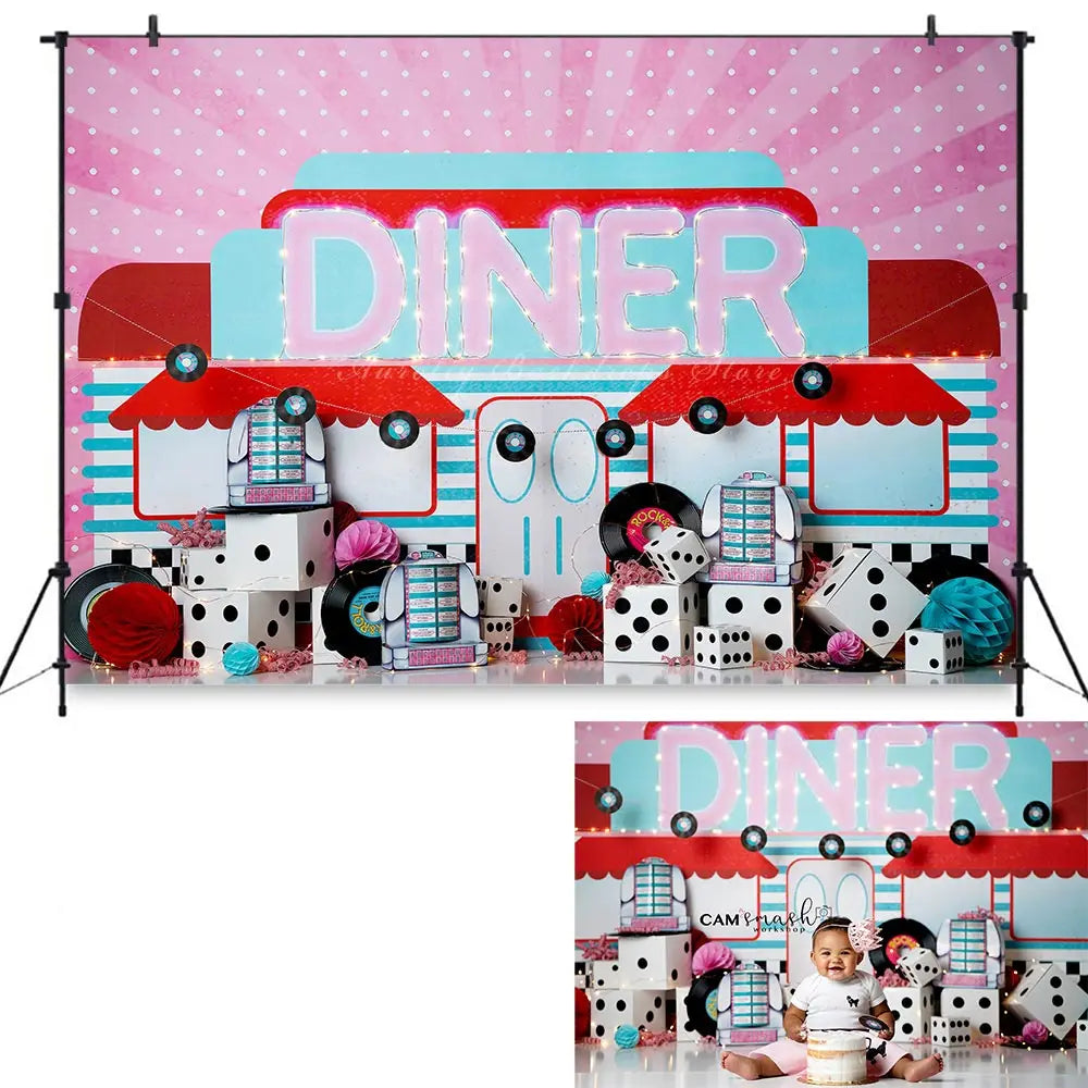 Crazy Musical Instrument Photography Backdrop Kids Baby 1st Birthday Photocall Decors Child Boys Adult Cake Smash Backgrounds