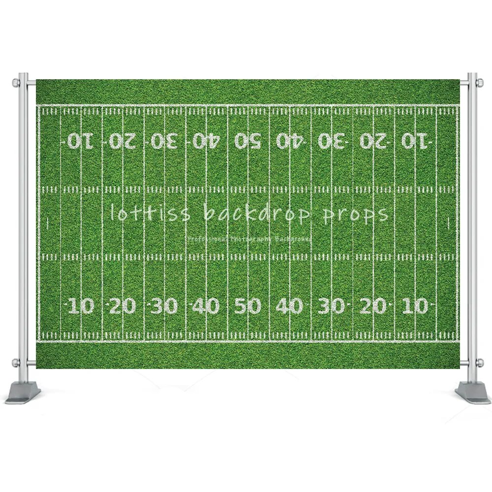 Sports Theme Photography Backdrop Baseball Soccer Baseball 1st Boy Birthday Props Wooden Wall Football Party Background