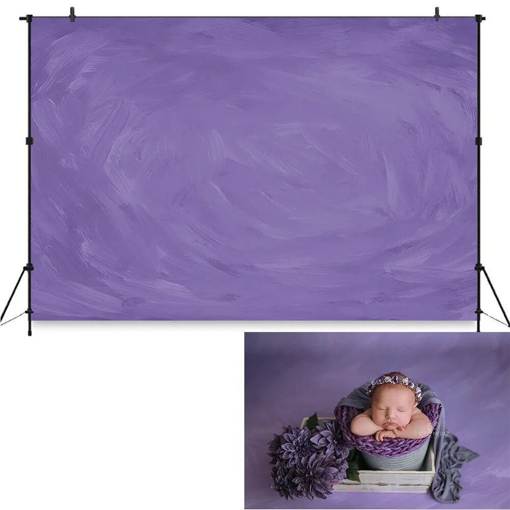 Adult Portrait Solid Color Backdrop Photography Retro Texture Child Newborn Baby Professional Background Kids Photo Shoot Props