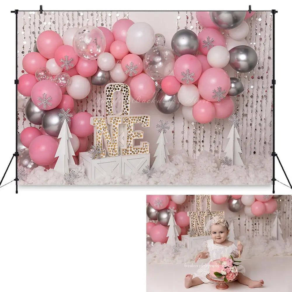 Balloon Arch Photography Backdrop Kids Baby Cake Smash Photography Props Boho Dreams Child Girls Adult Birthday Backgrounds