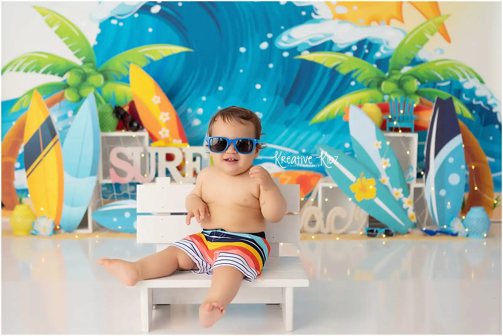 Summer Surf Shack Photography Backdrop Kids Baby Cake Smash Photocall Decors Child Boys Adult Birthday Studio Backgrounds