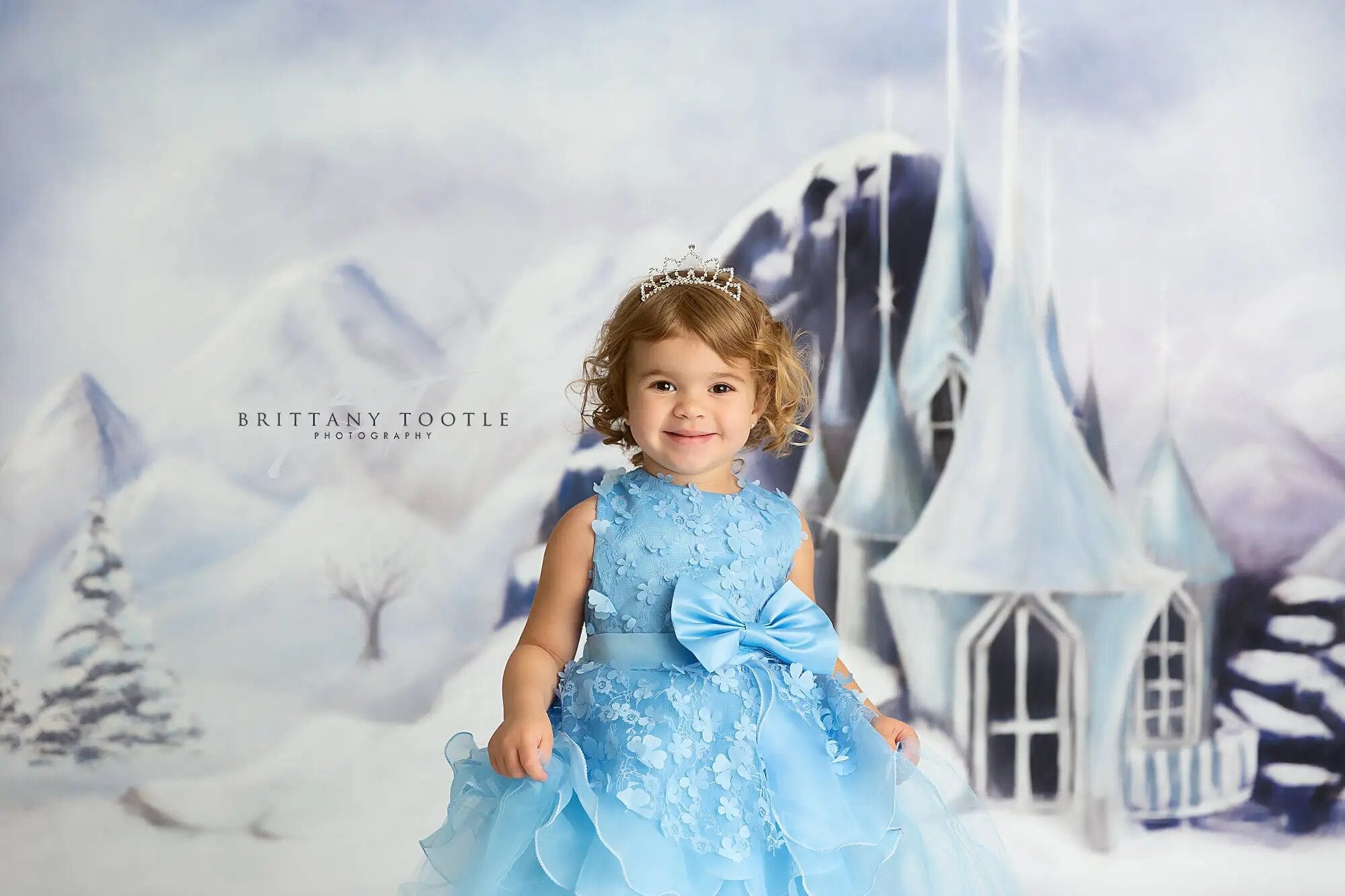 Winter Snowy Mountain Backdrops Kids Adult Photography Props Child Baby Portrait Photocall Photostudio Xmas Snow Tree Background