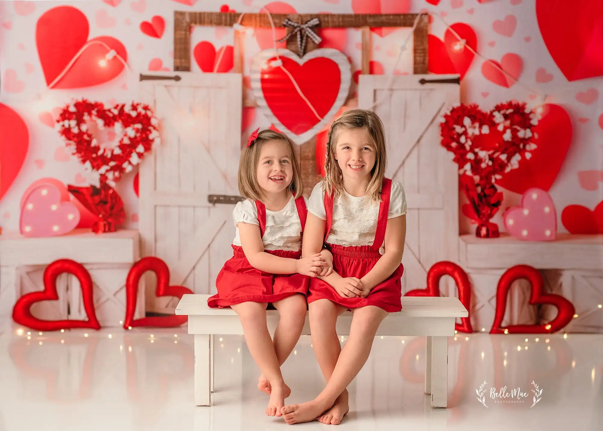 Love Language Valentine Day Backdrops Kids Baby Birthday Cake Smash Photocall Props Child Adult Photography Decors Background