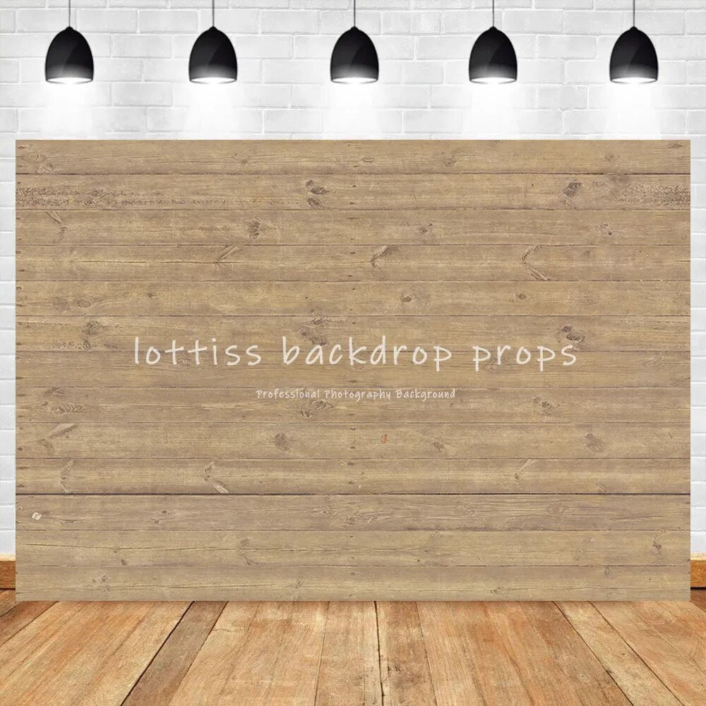 Brown Wood Floor Photography Background Dark Planks Props Adult Kids Portrait Party Photocall Broken Wooden Wall Backdrops