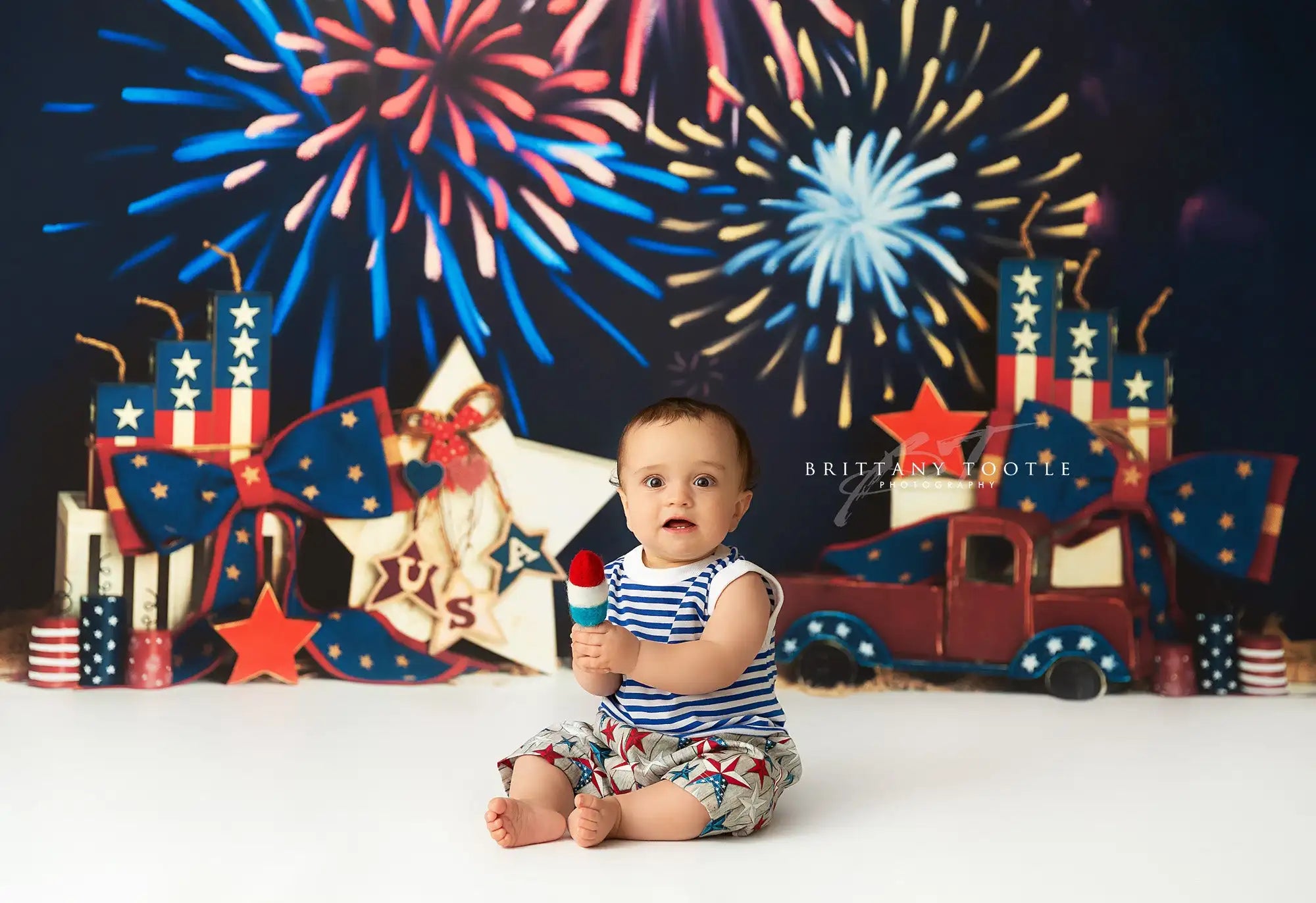 Funfair Circus Photography Backdrop Kids Baby Cake Smash Photocall Decors Fireworks Child Girls Adult Photo Backgrounds