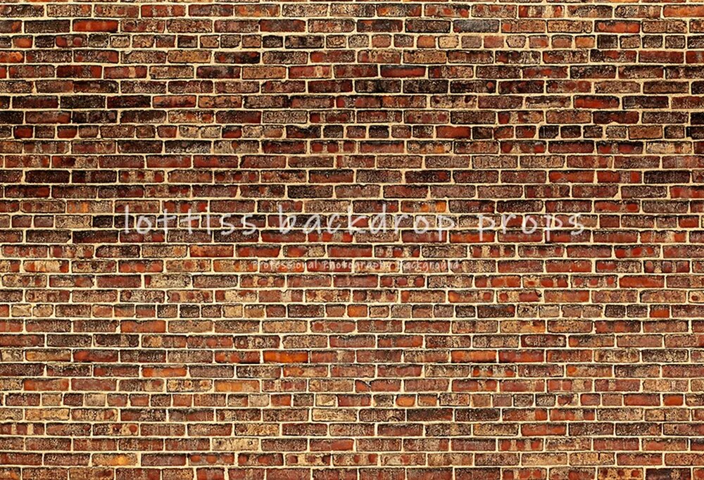 Red Brick Wall Vinyl Backdrop Old Dark Vintage Wallpaper Adult Portrait Newborn Baby Kid Party Decor Photography Background