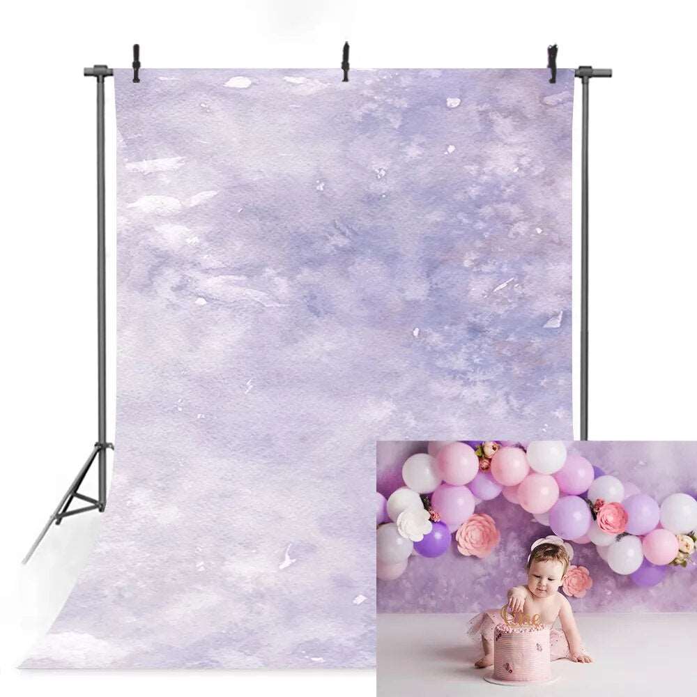 Abstract Pure Color Portrait Texture Vinyl Backdrops Pregnant Adult Baby Birthday Background Pink Green Cake Smash Photostudio