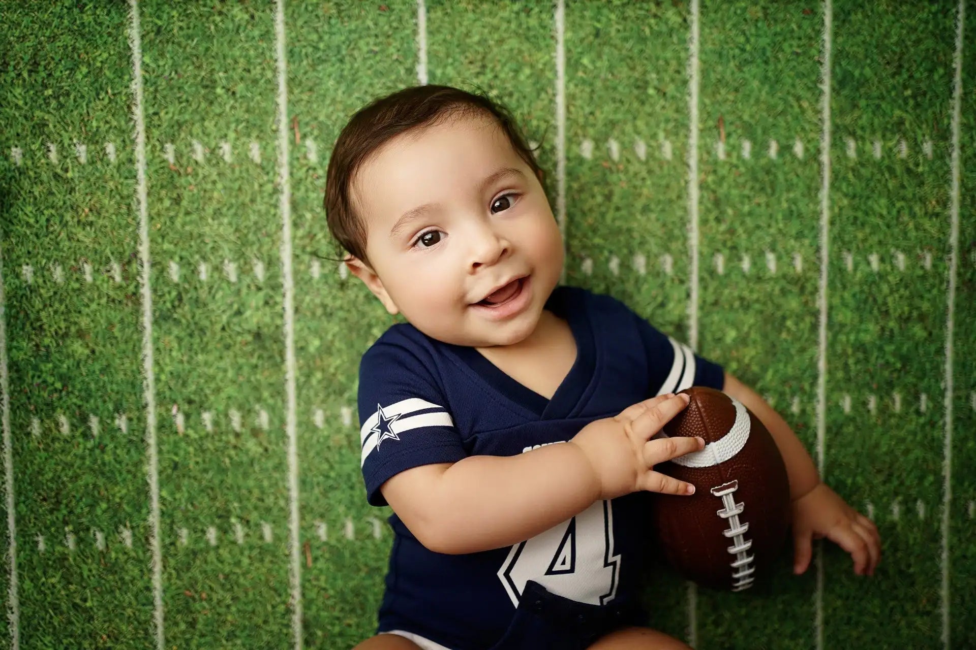 Football Field Newborn Baby Photography Backdrop Kids Baby Cake Smash Photocall Decors Child Adult Studio Backgrounds