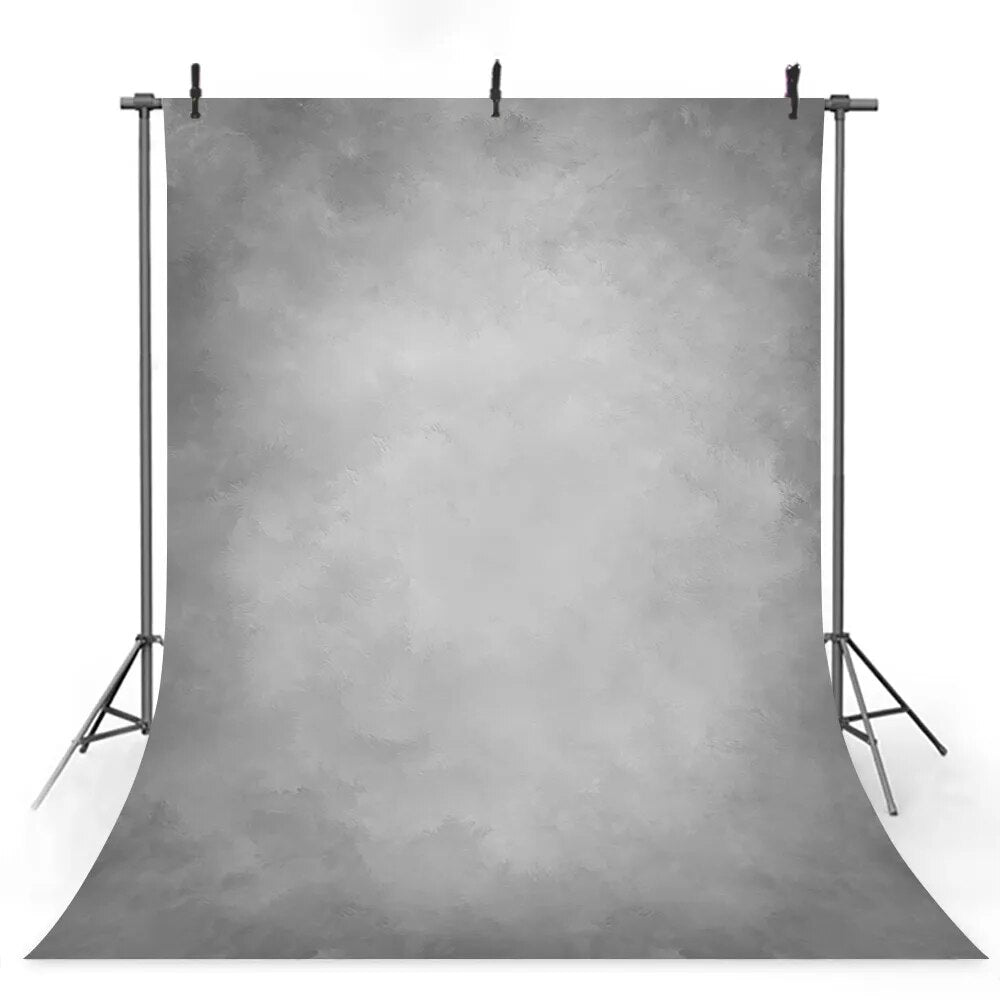 Grey Backdrop Black Solid Color Background Abstract Art Texture Props Children Adult Portrait Photocall Girl Baby Photostudio