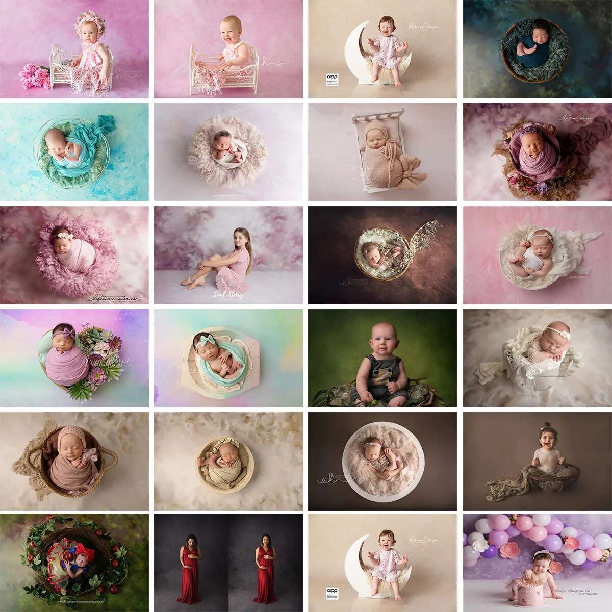 Abstract Pure Color Texture Portrait Backdrops Pregnant Adult Baby Birthday Background Wedding Kids Photography Photostudio