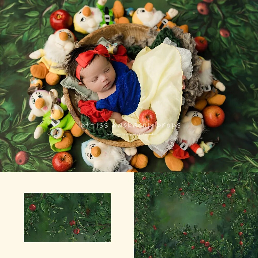 Fine Art Floral Kids Photography Backdrops Baby Child Newborn 1st Birthday Props Abstract Texture Hand Painted Flower Background