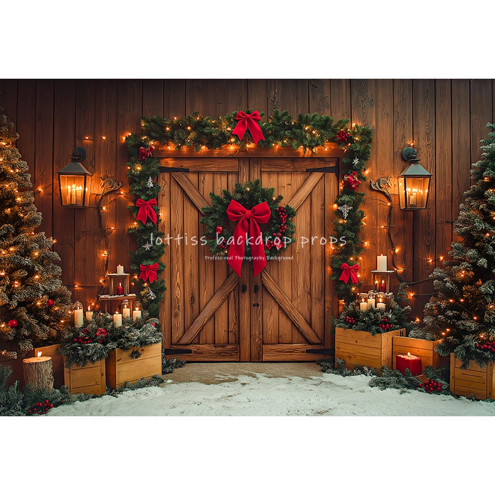 Retro Xmas Trees Room Backdrops Kids Family Photography Child Adult Photocall Christmas Kitchen Trees Backgrounds