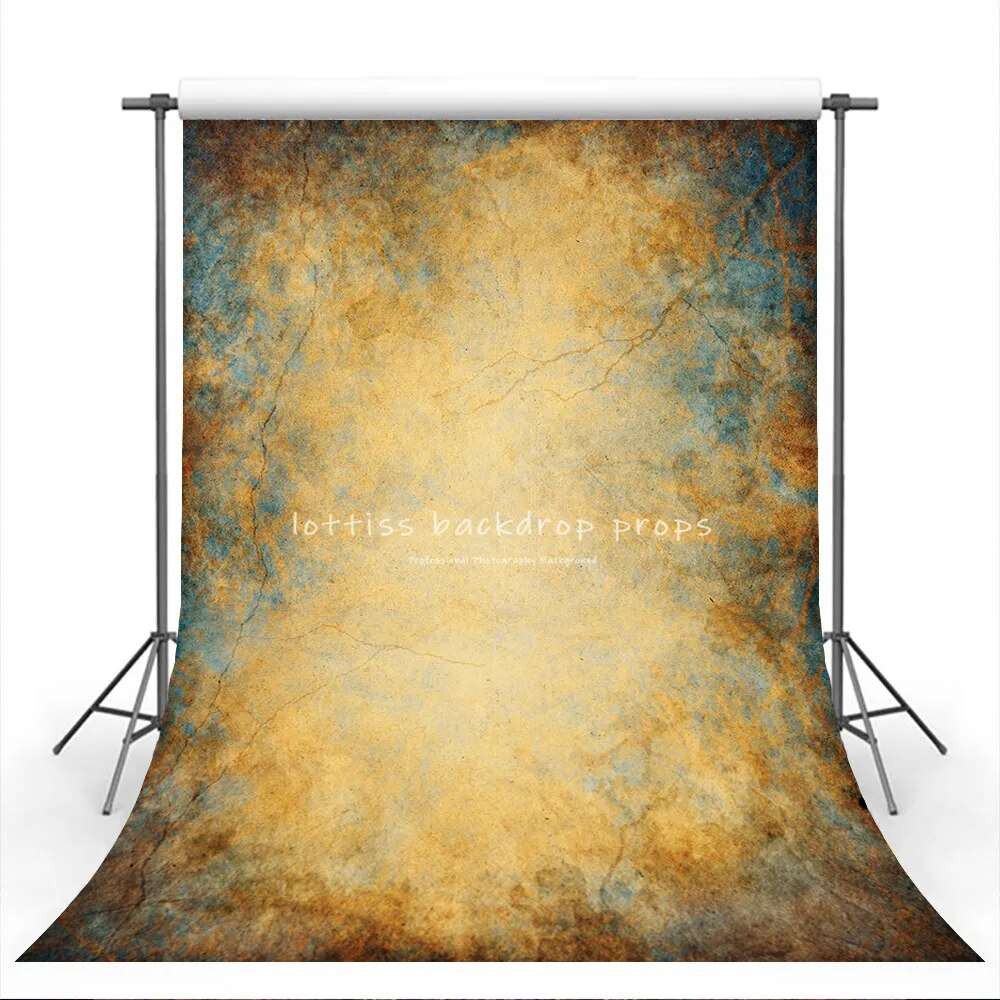 Art Abstract Floral Polyester Backdrop For Adult Portrait Photography Painting Flower Pregant Kids Newborn Photoshoot Background