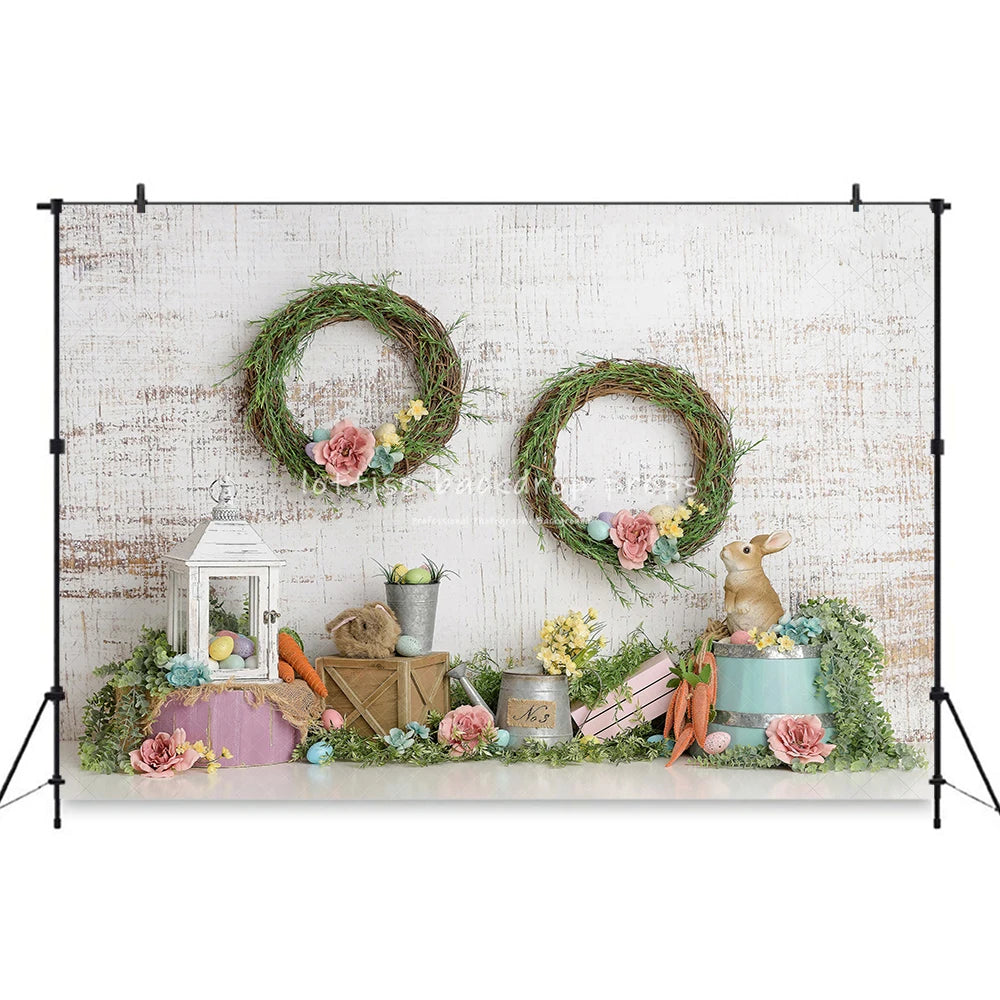 Boho Shabby Chic Spring Backdrops Kids Baby Cake Smash Photography Child Adult Photocall Decors Pink Pumpkin Backgrounds