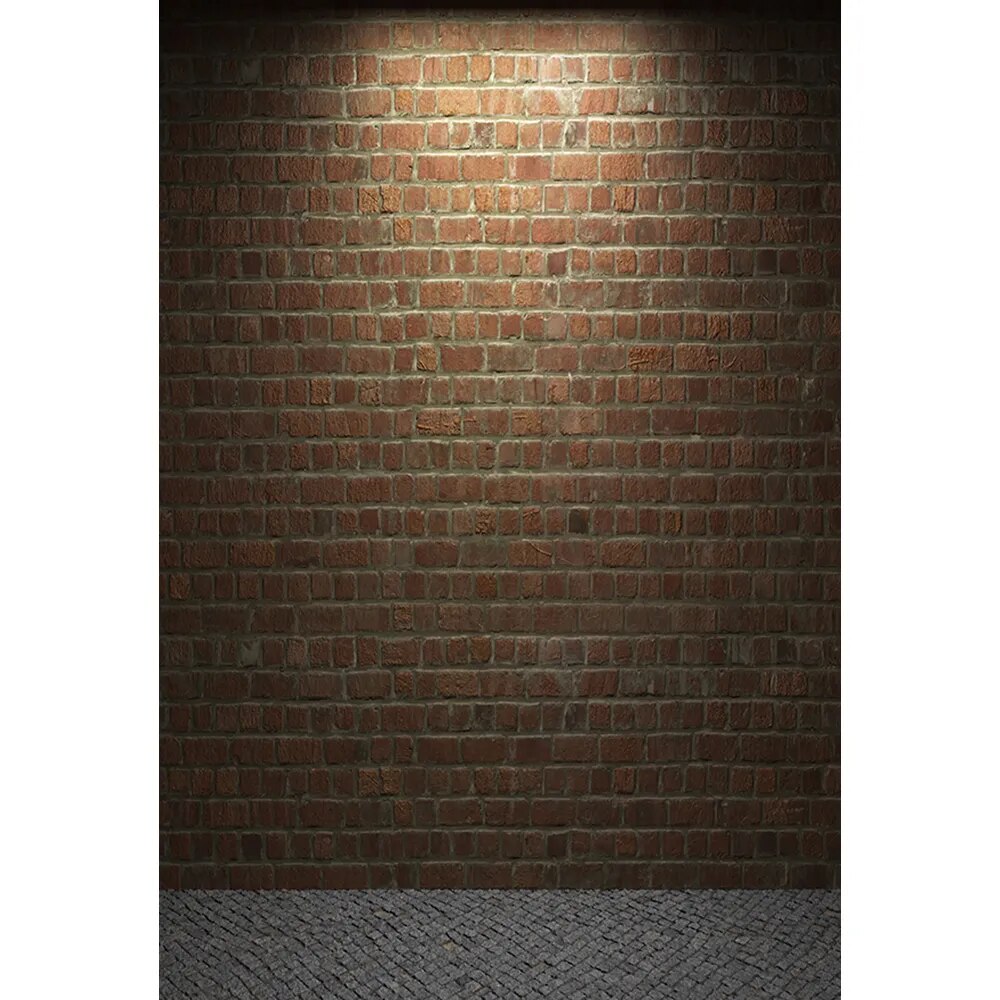 Brick Wall With Floor Backdrops Adult Photocall Portrait Photography Child Baby Photostudio Props Cement Wall Background