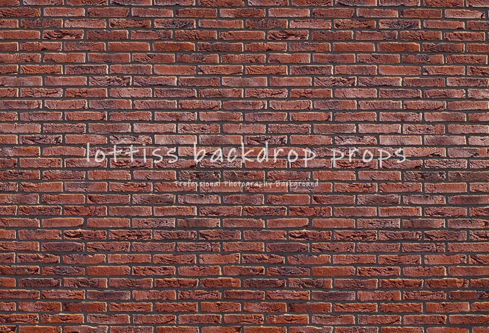 Red Brick Wall Vinyl Backdrop Old Dark Vintage Wallpaper Adult Portrait Newborn Baby Kid Party Decor Photography Background