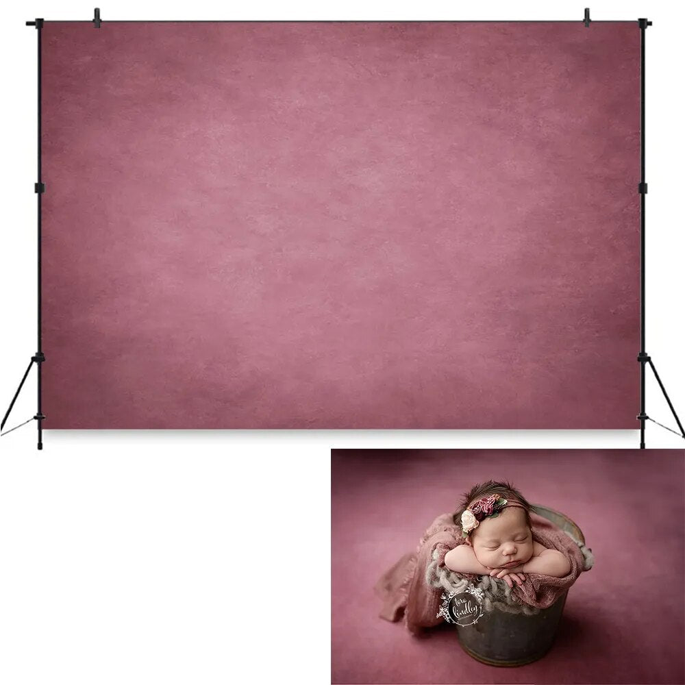 Adult Portrait Solid Color Backdrop Photography Retro Texture Child Newborn Baby Professional Background Kids Photo Shoot Props