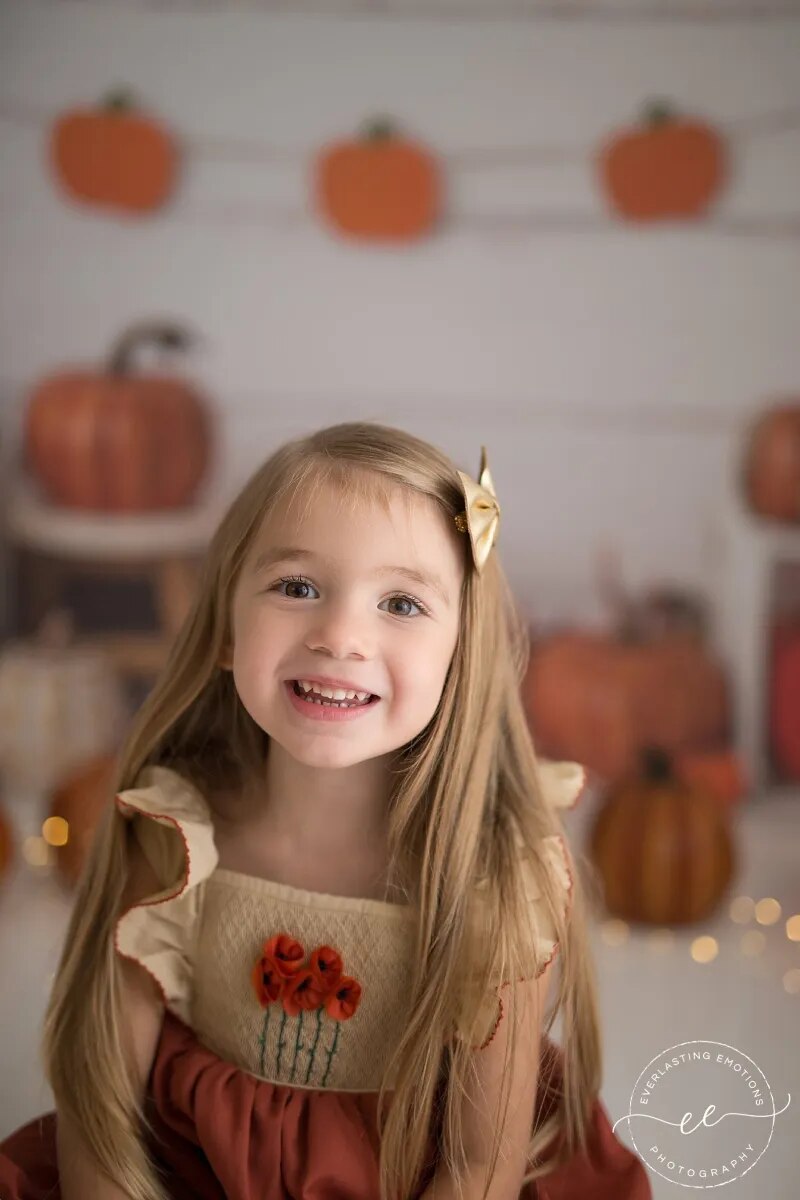 Décor de fête de citrouille parfait, gâteau pour bébé, accessoires de séance photo d'anniversaire, décor de Festival d'halloween pour enfants filles 