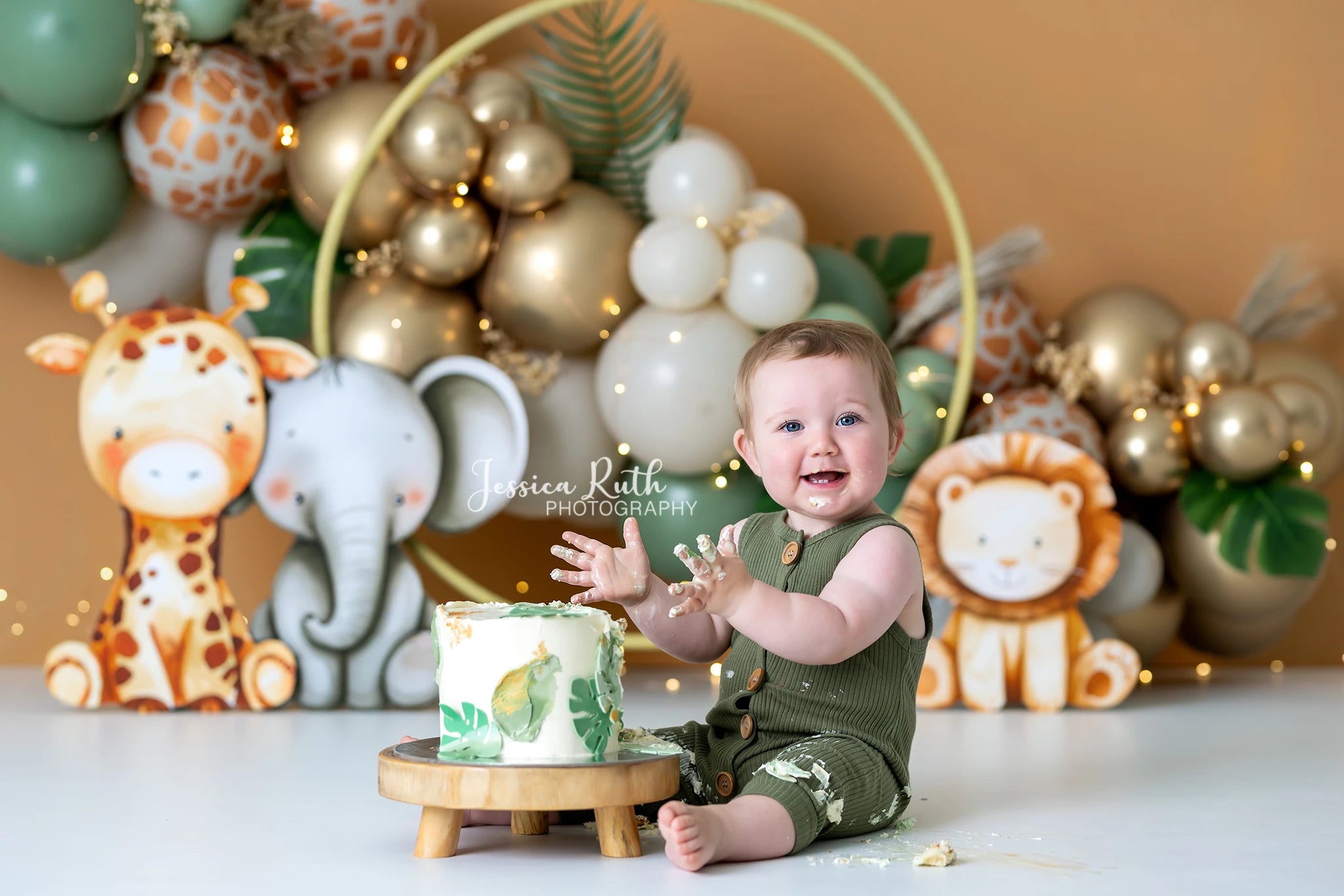 Spring Floral Balloons Photography Backdrop Kids Baby Cake Smash Photocall Decor Boho Rainbow Child Girl Adult Studio Background