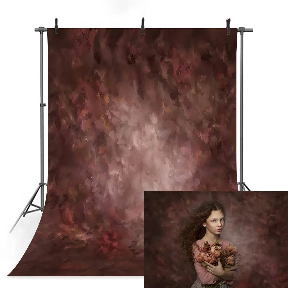 Arrière-plan de photographie abstraite en vinyle, pour Portrait de femmes enceintes et d'enfants, décor de fête d'anniversaire, Texture artistique, accessoires pour séance photo 