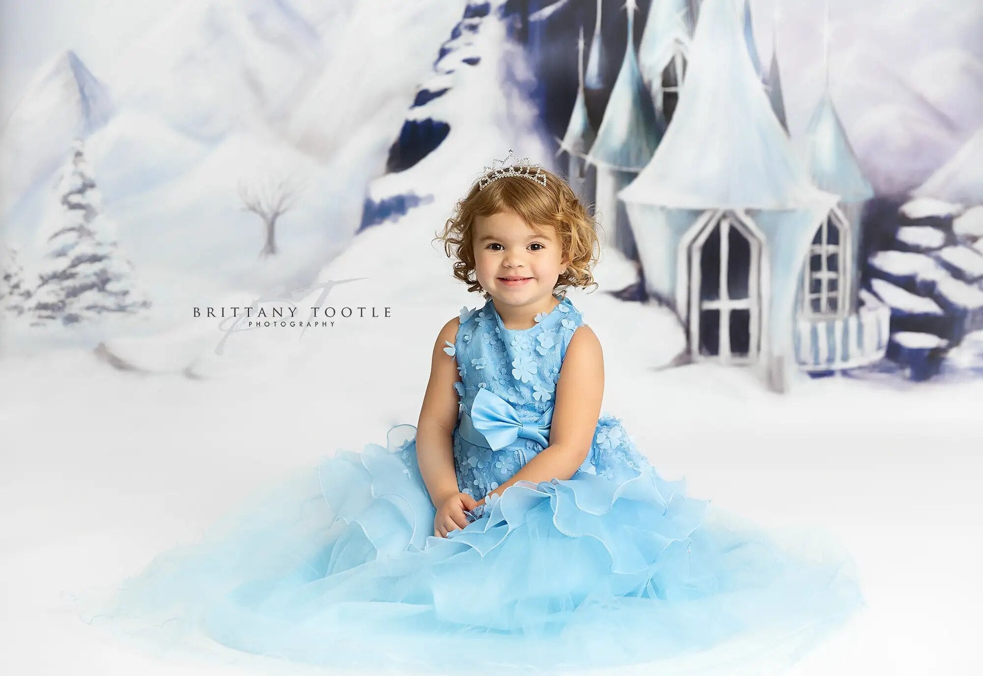 Winter Snowy Mountain Backdrops Kids Adult Photography Props Child Baby Portrait Photocall Photostudio Xmas Snow Tree Background