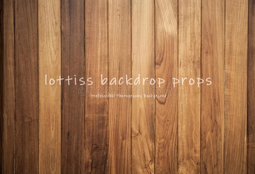 Brown Wood Board Photography Backdrops Dark Wooden Floor Prop Adult Kids Portrait Photocall Broken Wood-board Background