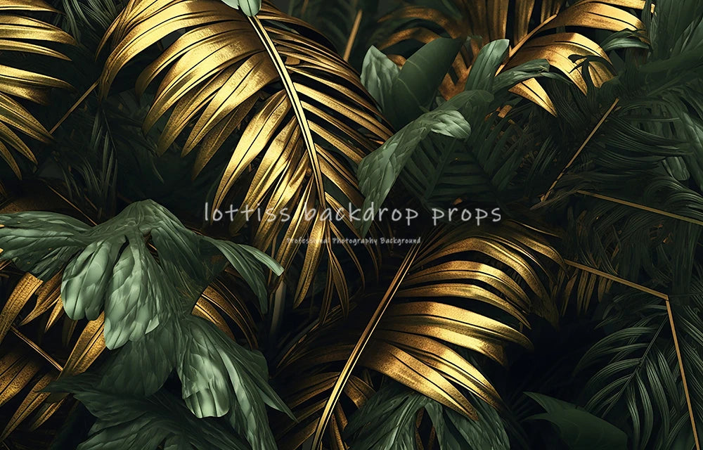 Plant Leaf Wall Backdrops Adult Kids Photography Props Child Baby Photocall Decors Ceremony Festival Backgrounds