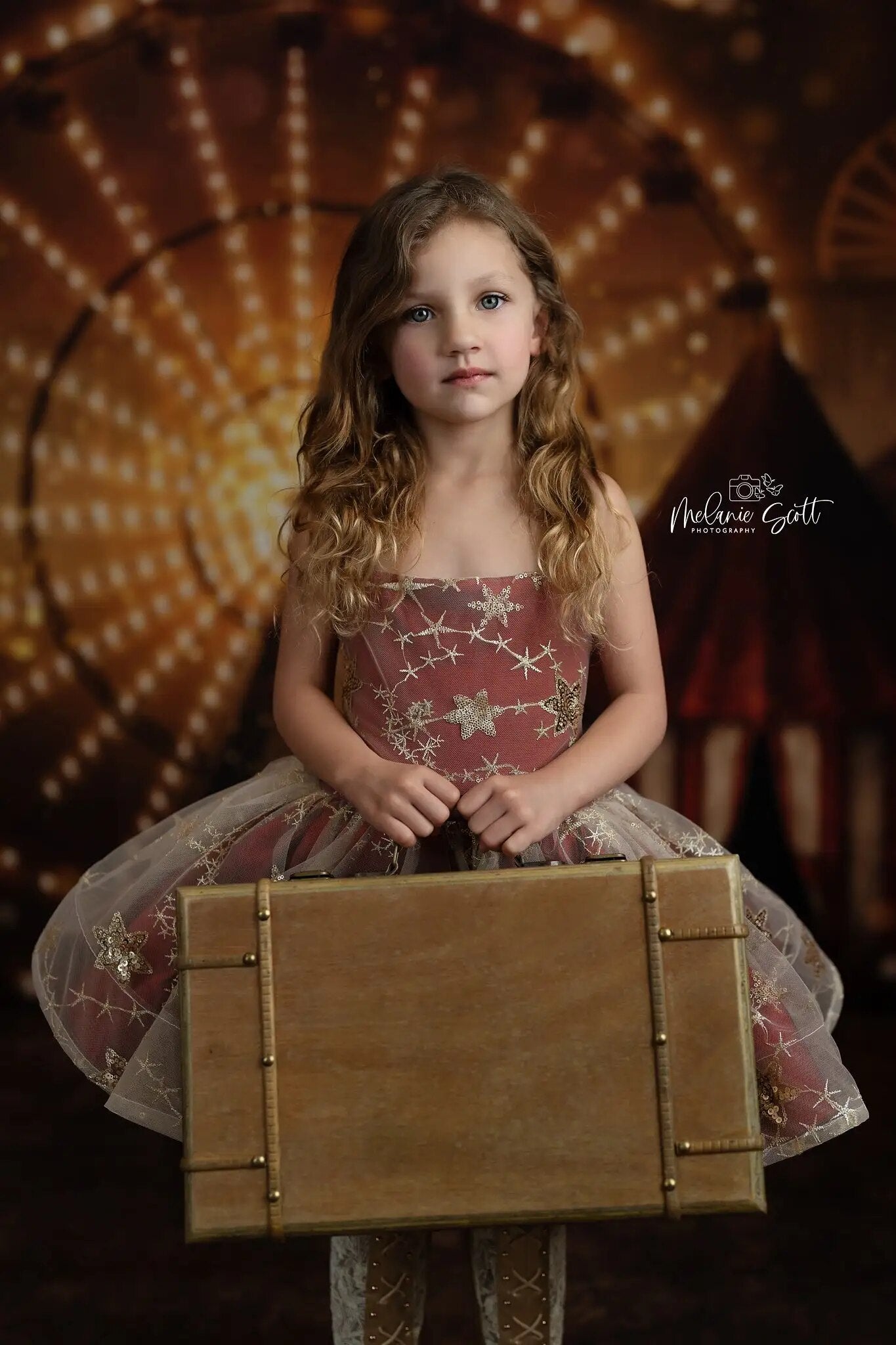 Arrière-plan de carnaval sombre, accessoires de photographie pour enfants et bébés, décors de studio photo d'anniversaire pour enfants et adultes, arrière-plan de grande roue de cirque 