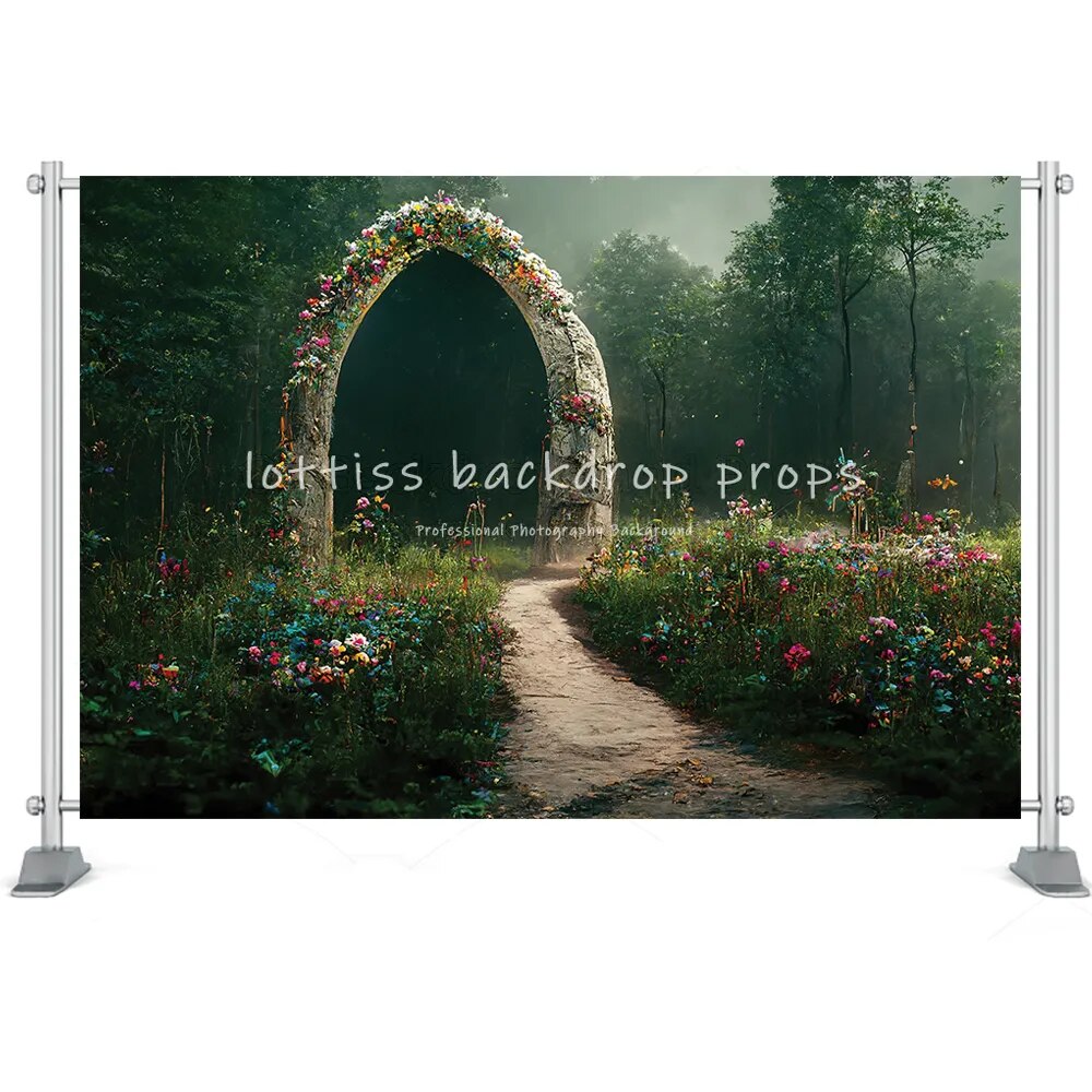 Fantasy Forest Wonderland Photography Backdrop Kids Adult Photography Background Magic Jungle Child Baby Birthday Photo Props