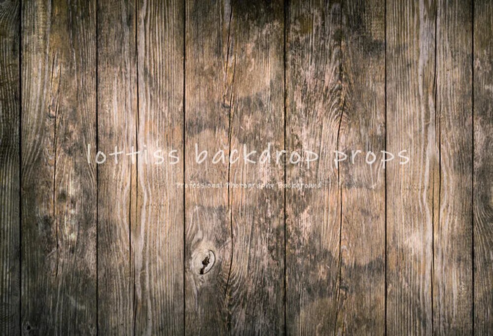 Brown Wood Planks Floor Photography Backdrops Adult Portrait Party Photocall Dark Damaged Wooden Boards Wall Background