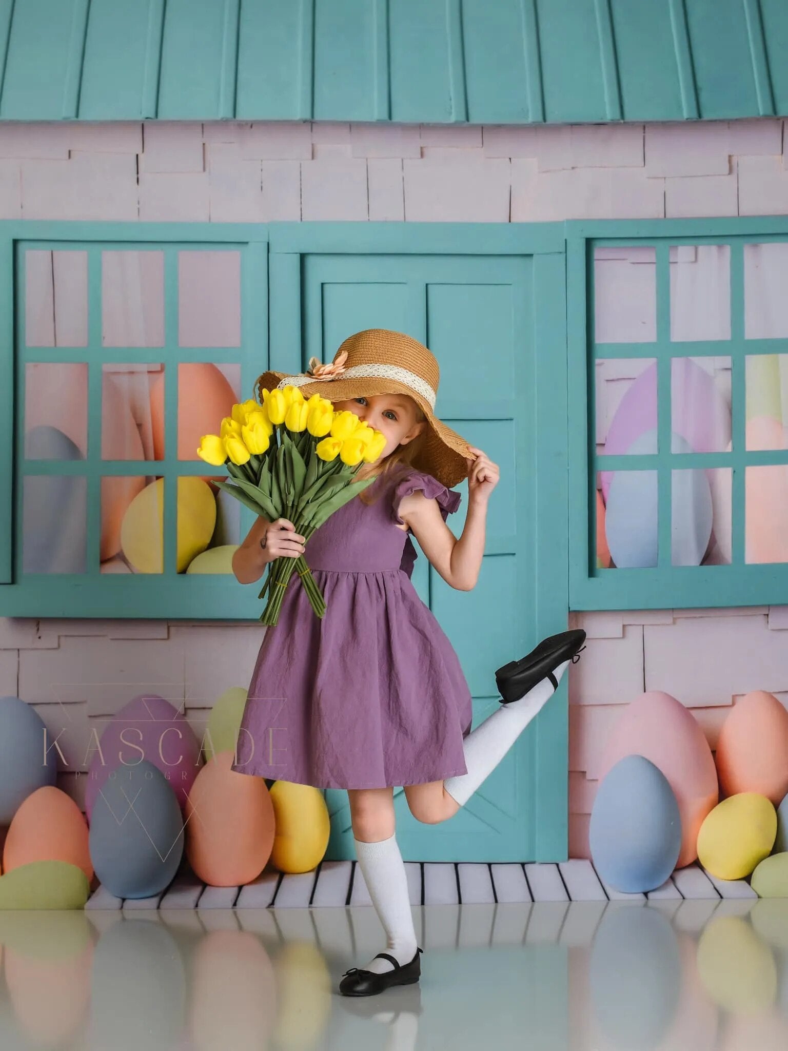 Arrière-plan de cabine de lapin bleu, accessoires de photographie pour enfants et adultes, arrière-plan pour séance photo d'anniversaire, bébé, printemps, pâques 