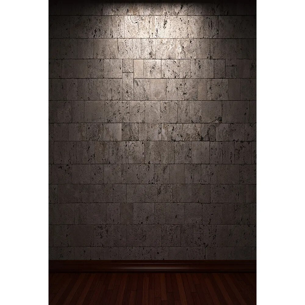 Brick Wall With Floor Backdrops Adult Photocall Portrait Photography Child Baby Photostudio Props Cement Wall Background