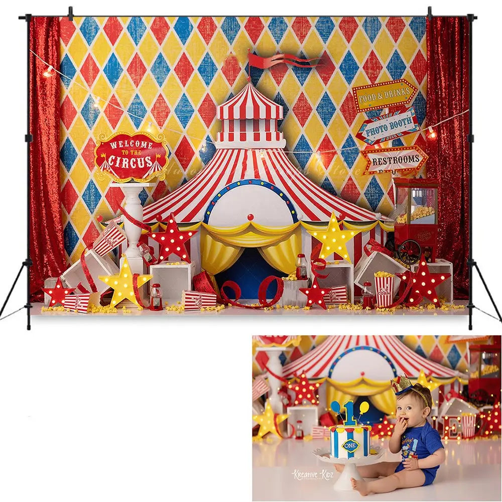 Crazy Musical Instrument Photography Backdrop Kids Baby 1st Birthday Photocall Decors Child Boys Adult Cake Smash Backgrounds