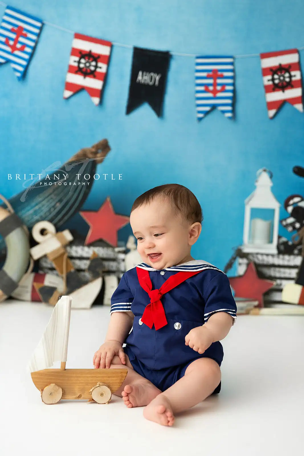 Boat House Photography Backdrop Kids Baby Birthday Party Decors Child Adult Cake Smash Photography Studio Backgrounds