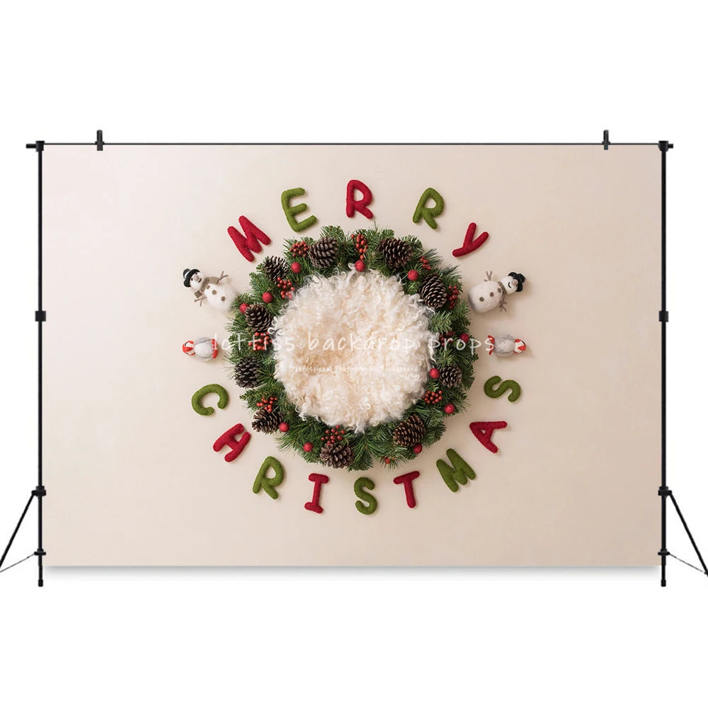 Newborn Christmas Photography Backdrops Kids Baby Photocall Valentine's Day Child Birthday Cake Smash Photocall Backgrounds